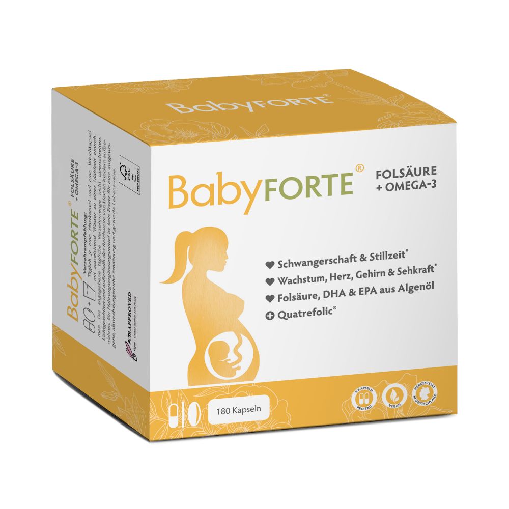 BabyFORTE® Folsäure + Omega-3