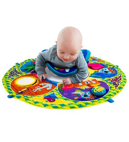 Lamaze Aktivitetst?ppe - Spin & Exlopre - Kaptajn Calamari