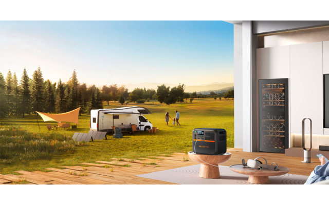 BLUETTI AC200P L-Black-EU tragbare Powerstation 1250 W