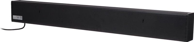 Eurom - Alutherm Baseboard - Convector Verwarming - 2500W - Zwart