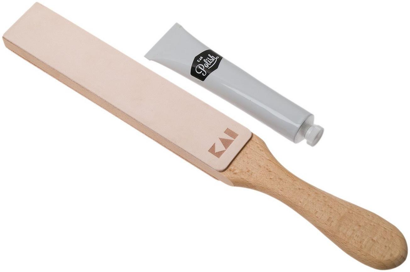 Kai Polishing Strop Set, stropping paddle   polijstpasta