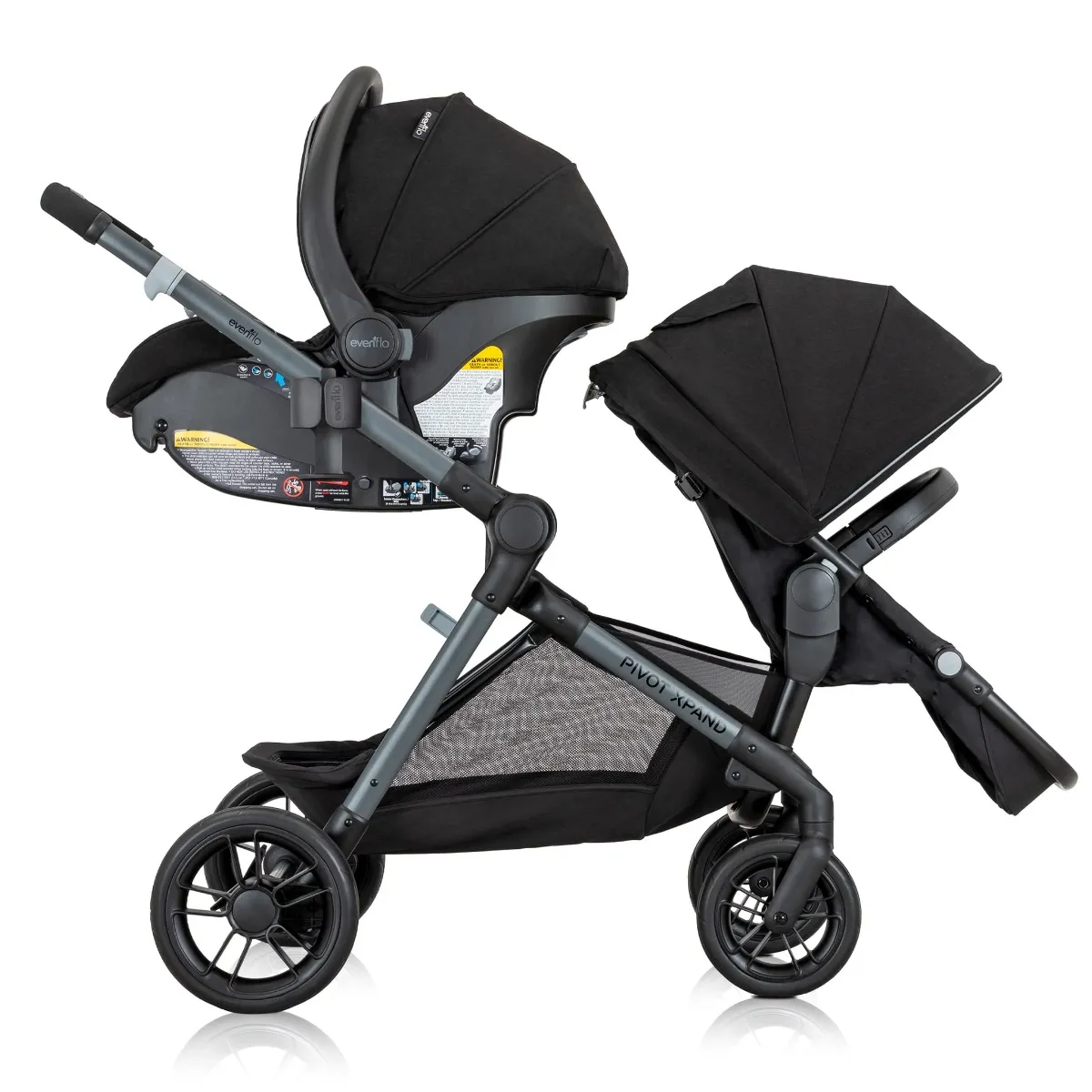 Evenflo Système de Voyage Pivot Xpand - Noir Ayrshire