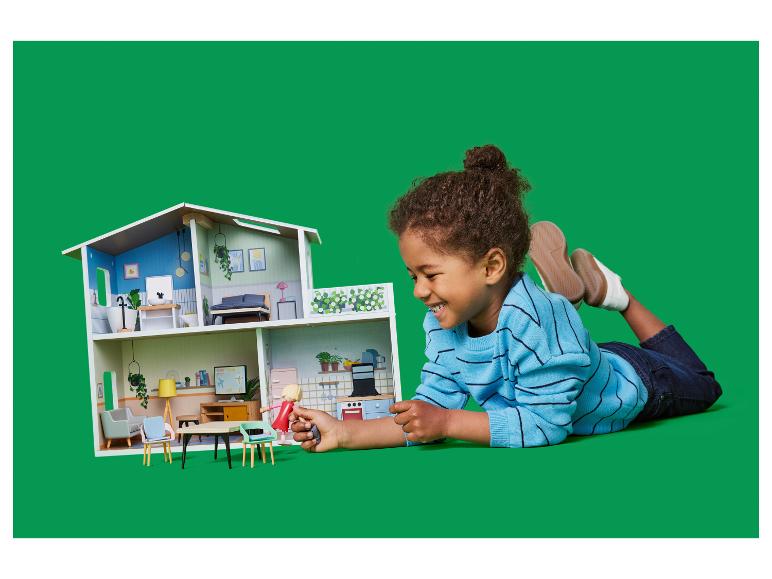 Houten poppenhuis
