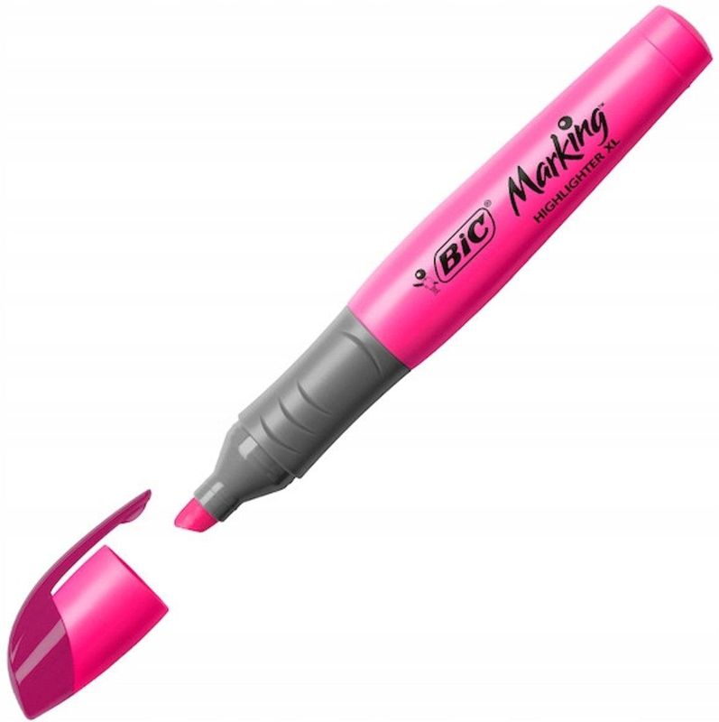 BIC Brite Liner XL markeerstift - levendig roze