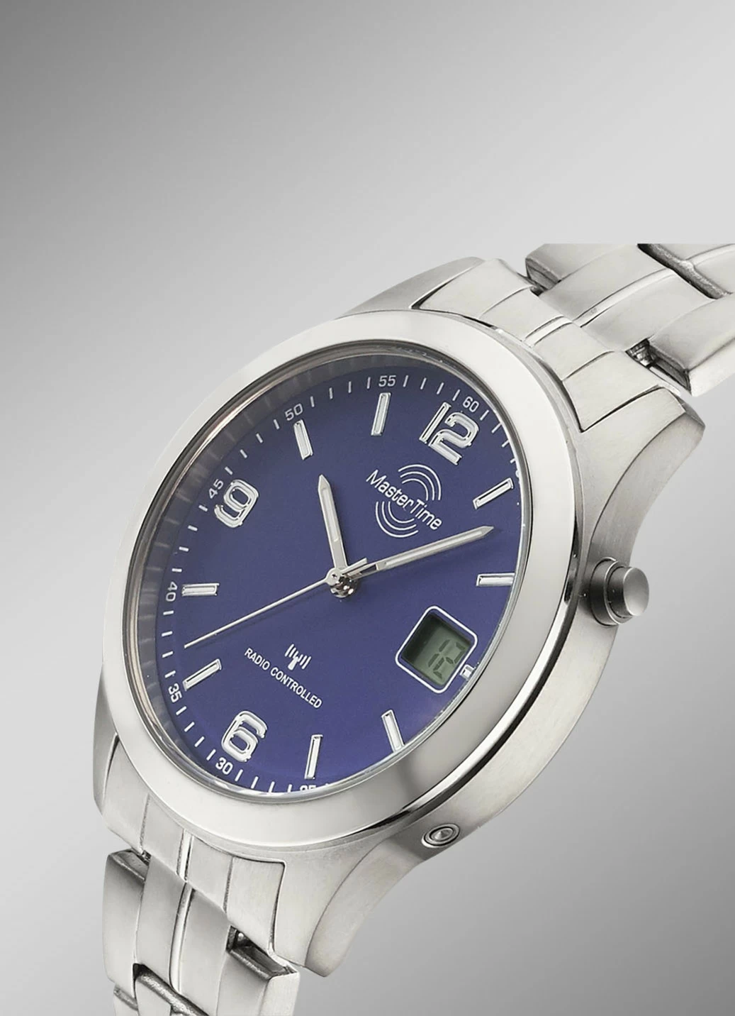 Funk-Herrenuhr mit Titanarmband