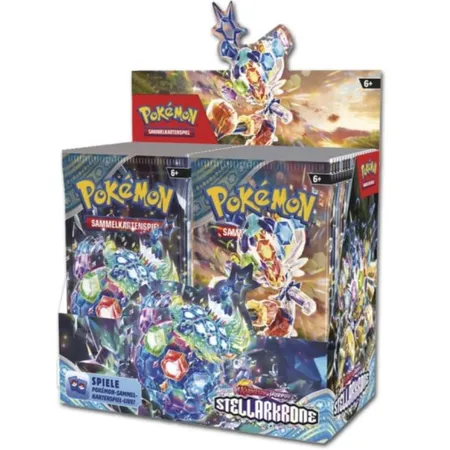 Pokemon Karmesin & Purpur - Stellarkrone Booster Display