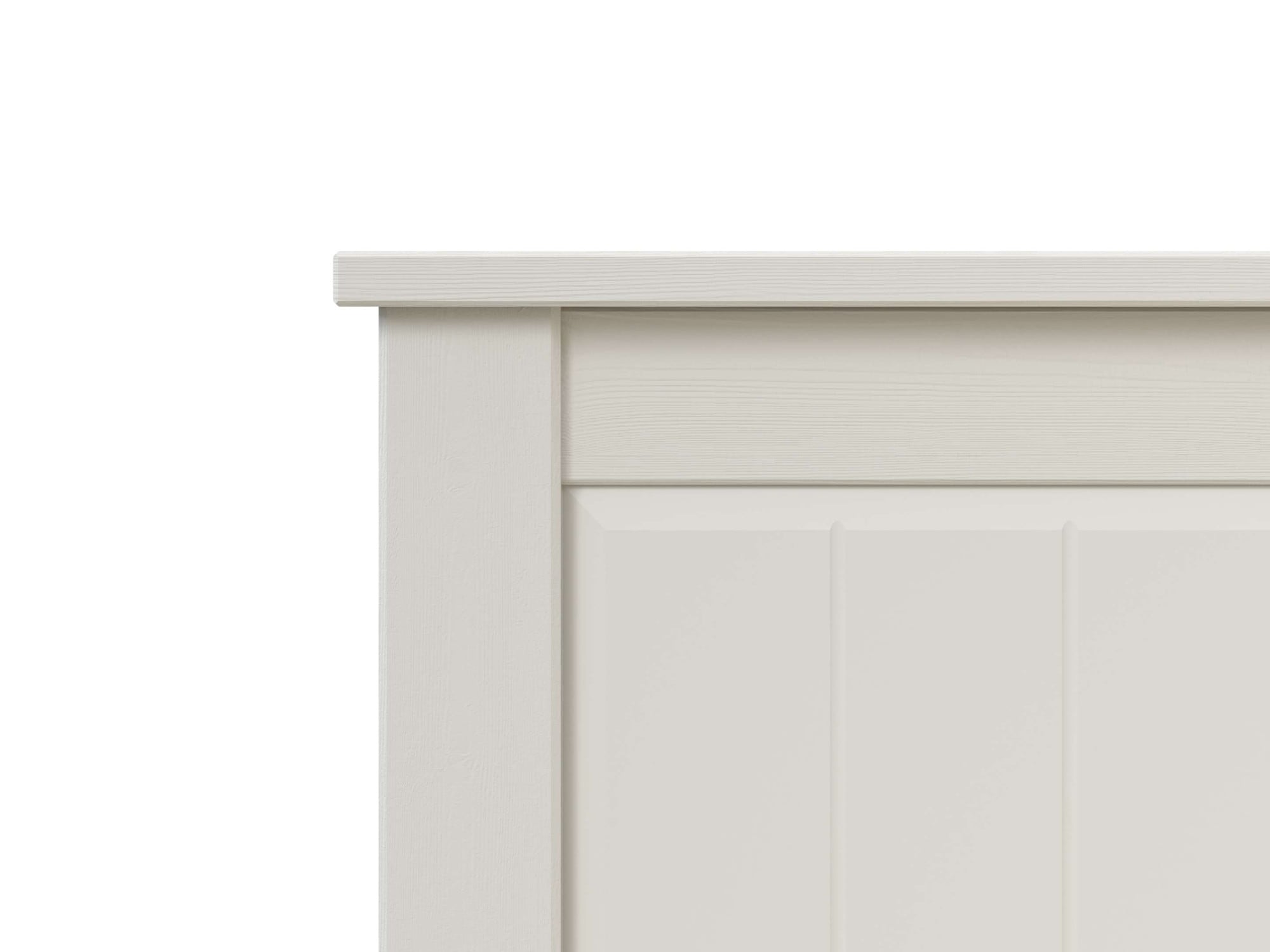 GOODproduct Massivholzbett »Northwood, Landhausstil, mit Lamellen und Kassetten, Made in EU« Liegefläche 180x200cm,  inklusive Lattenrost, stilvolles Design, Schubkasten optional (748832)