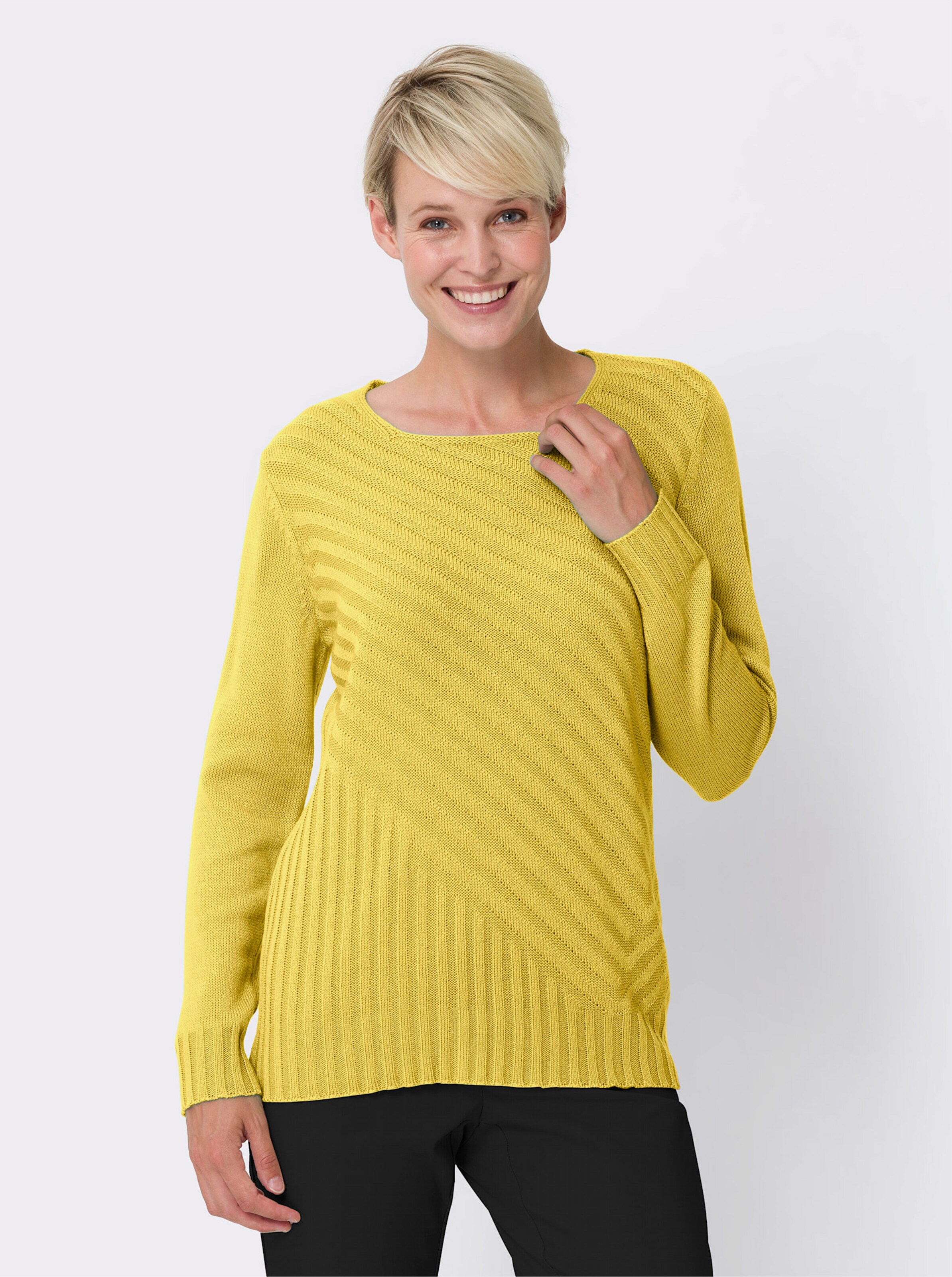 Langarm-Pullover