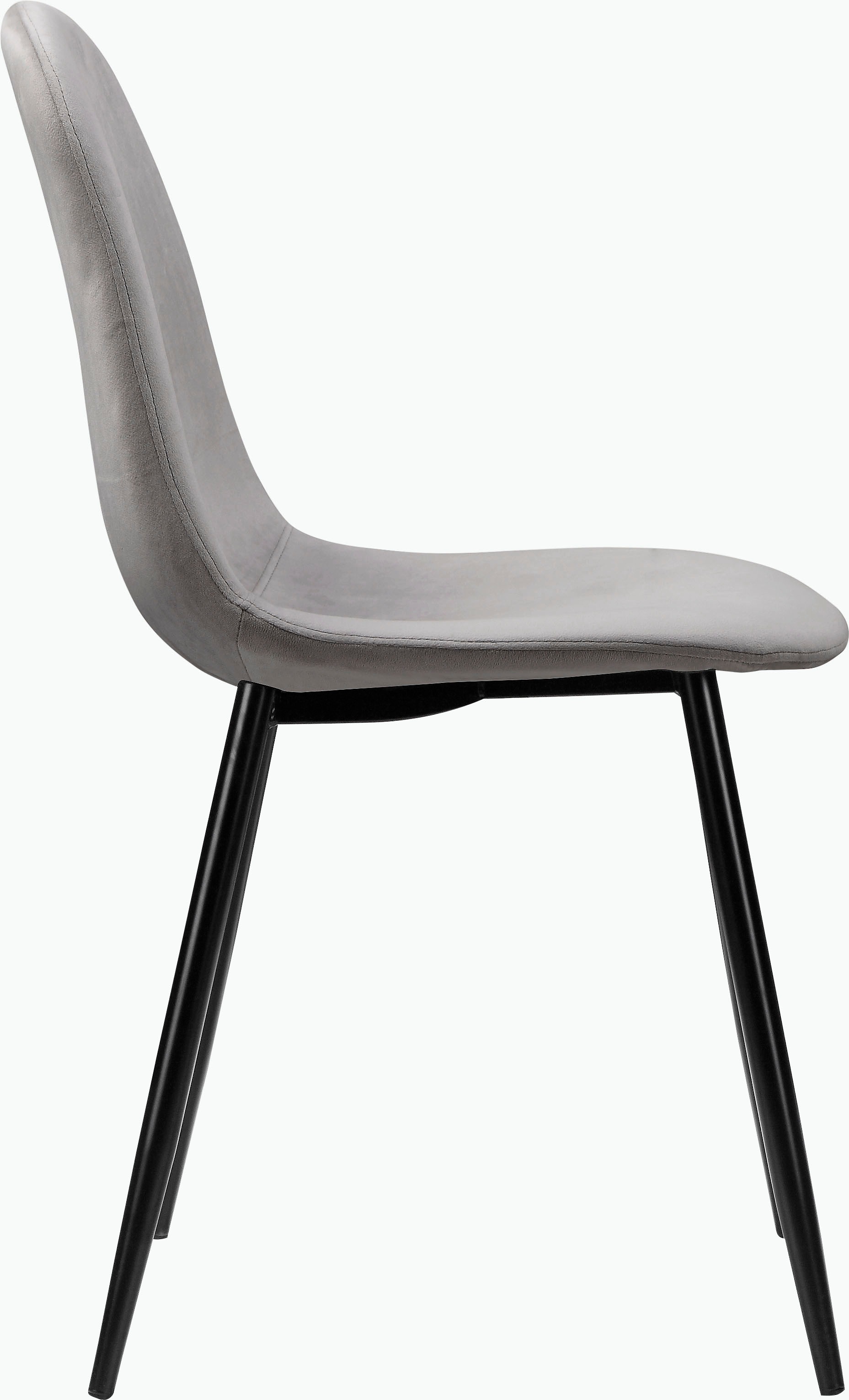 Leonique Essgruppe »Eadwine, TOPSELLER! Sitzgruppe, Tisch plus 4 Stühle« Set, Esstisch plus 4 Esszimmerstühle, 5 Stk. tlg. bestehend aus Esstisch 120 cm und 4 Esszimmerstühlen, Polsterstühlen