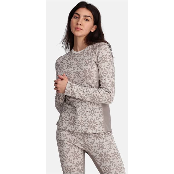 T-shirt thermique KARI TRAA EDITH LS WGREY