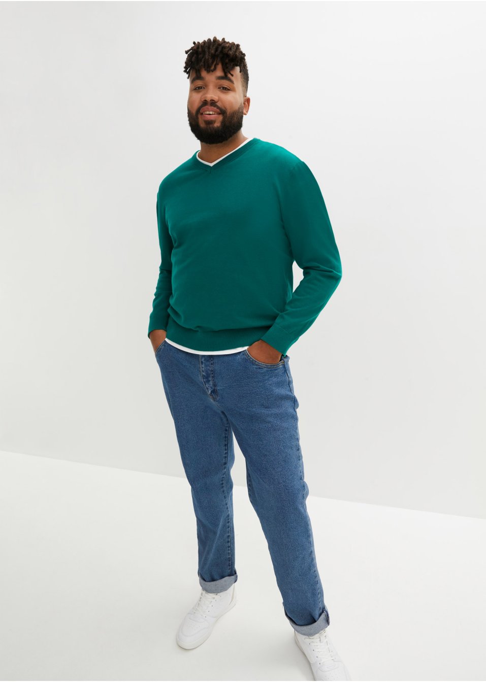 Pull col en V