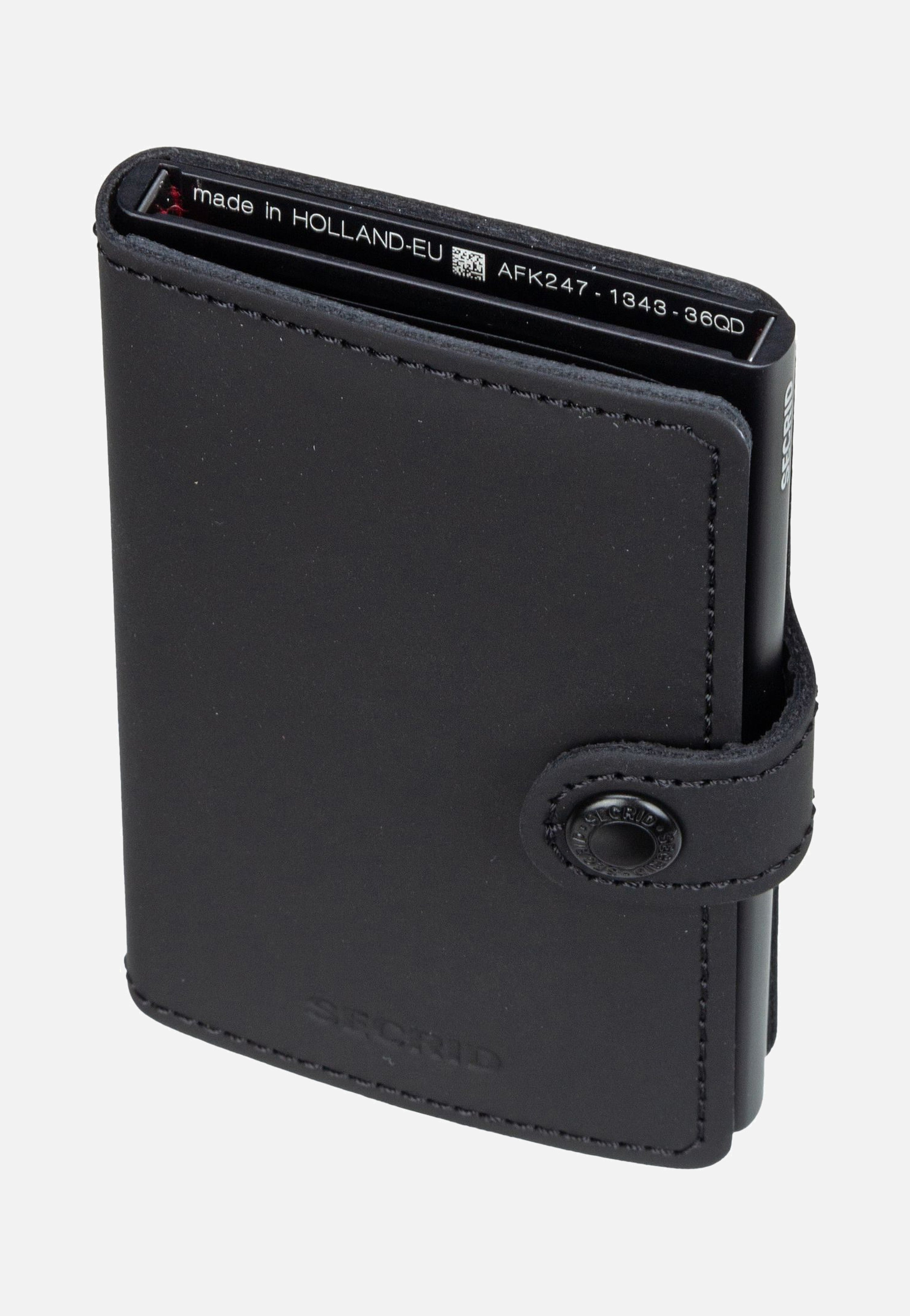 Miniwallet Matte Black - Portemonnaie