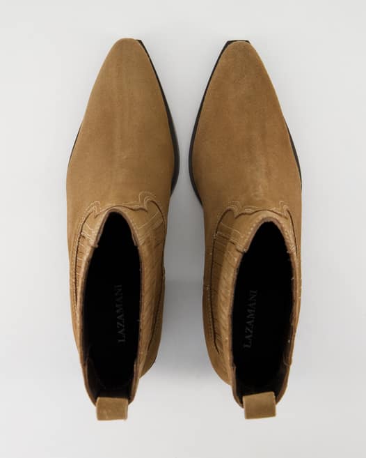 Lazamani 53659 Stiefeletten in Beige