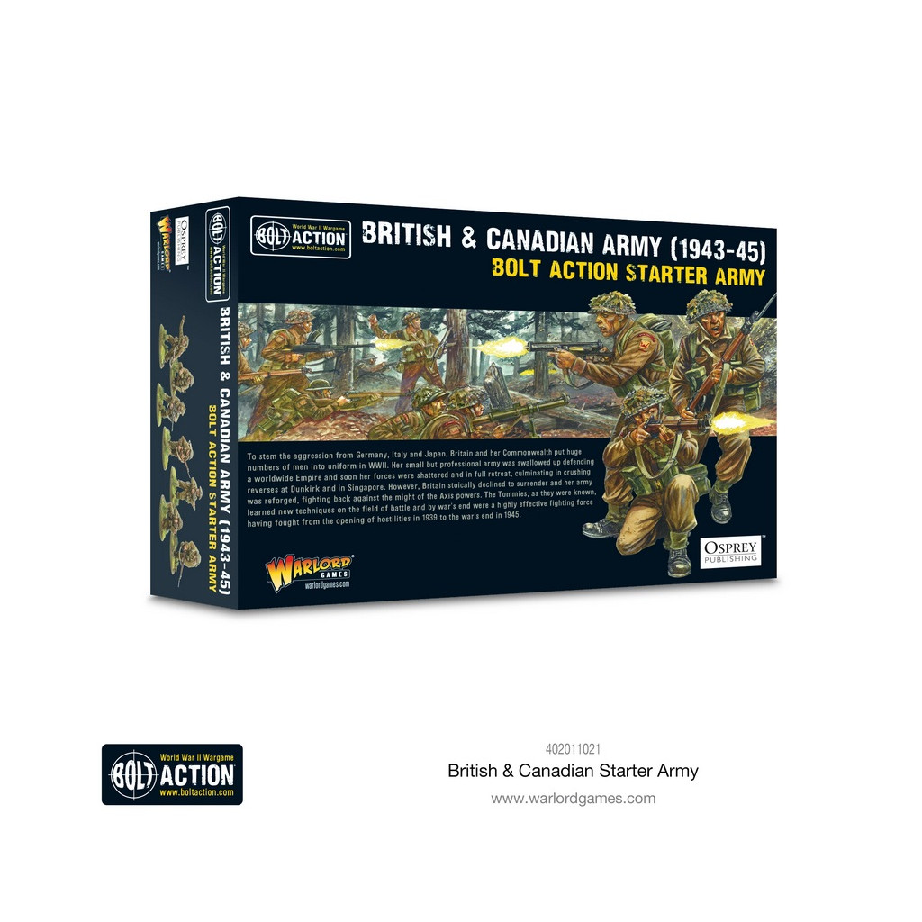 Bolt Action - British & Canadian Army (1943-45) Starter Army