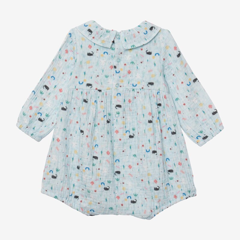 Combi courte bébé fille imprimée Catimini Aucune nuance