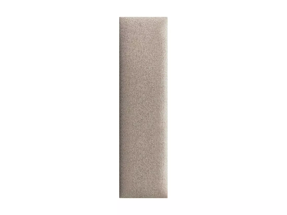 DHOME Lot de 6 Panneaux Rembourrés en Tissu Aqualine Autocollants pour Mur Acoustiques Absorbants Protection contre les Chocs (Sable, 60x20cm, x6)