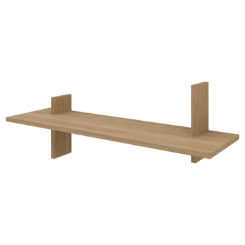 Pekodom wandplank enkel naturel 80x23,5x23x5 cm