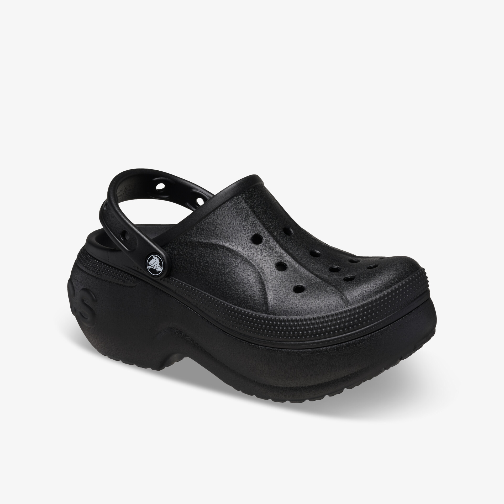 crocs Bella Damen Badeschuhe schwarz