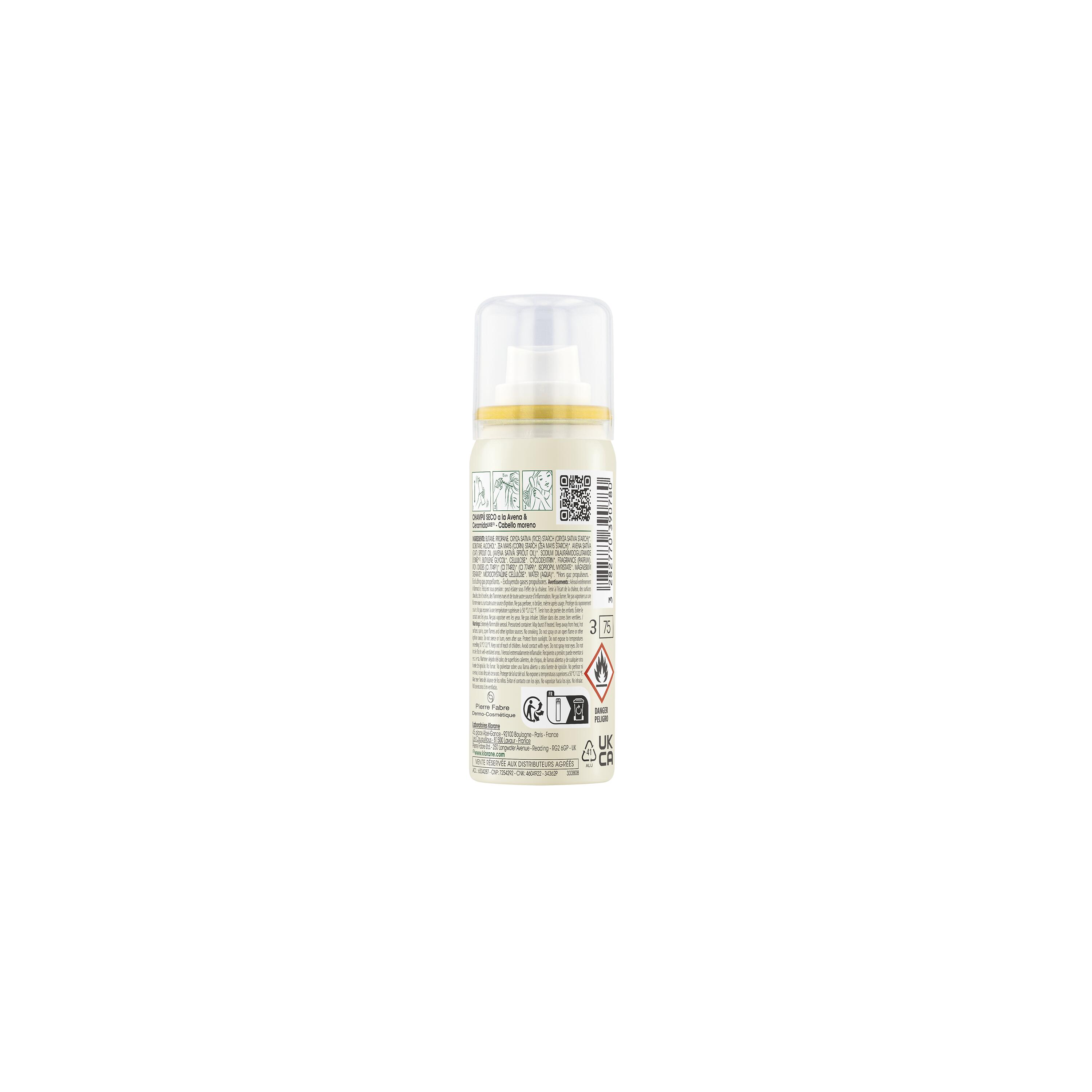 Klorane Trockenshampoo<br>50 ml, Aerosol Spray, Hafermilch getönt