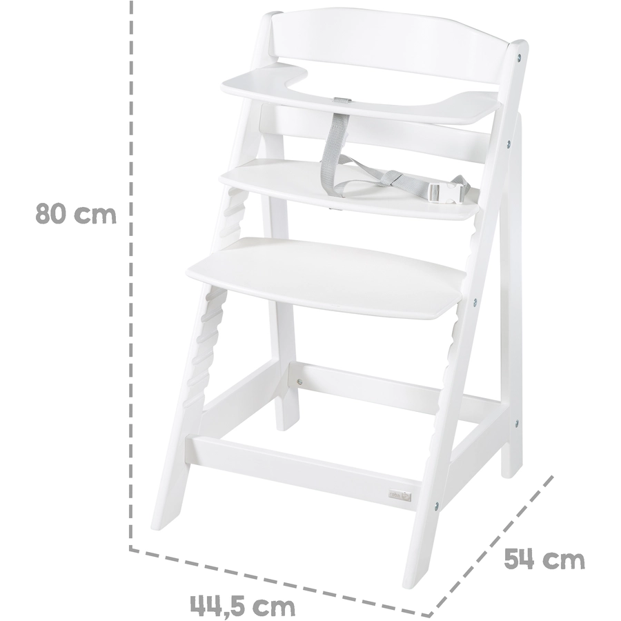roba Treppenhochstuhl Sit Up Flex weiß
