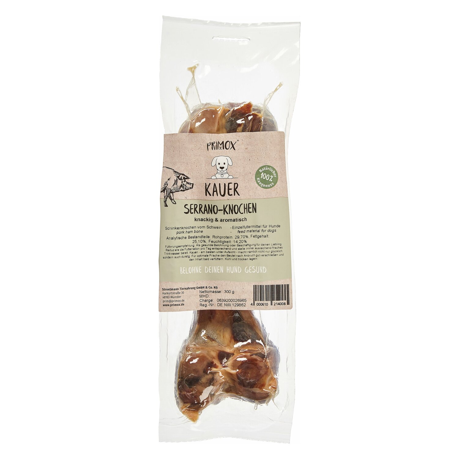 PRIMOX Serrano-Knochen - 300g