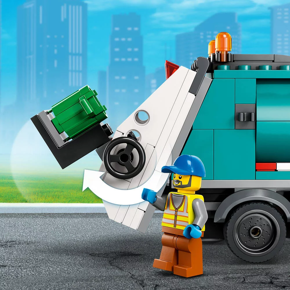 LEGO®CITY 60386 - LE CAMION DE RECYCLAGE