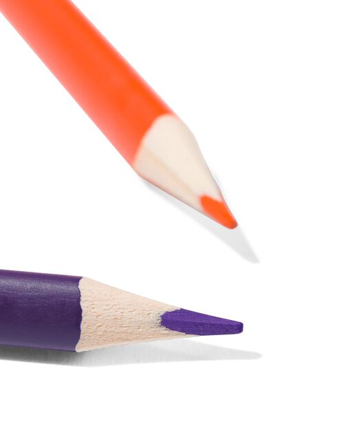 24 crayons de couleur triangulaires