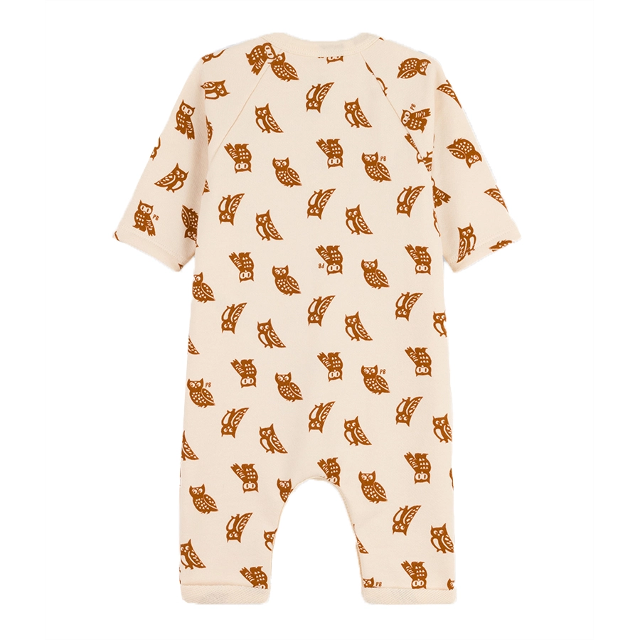 Petit Bateau Schlafoverall avalanche ecureuil