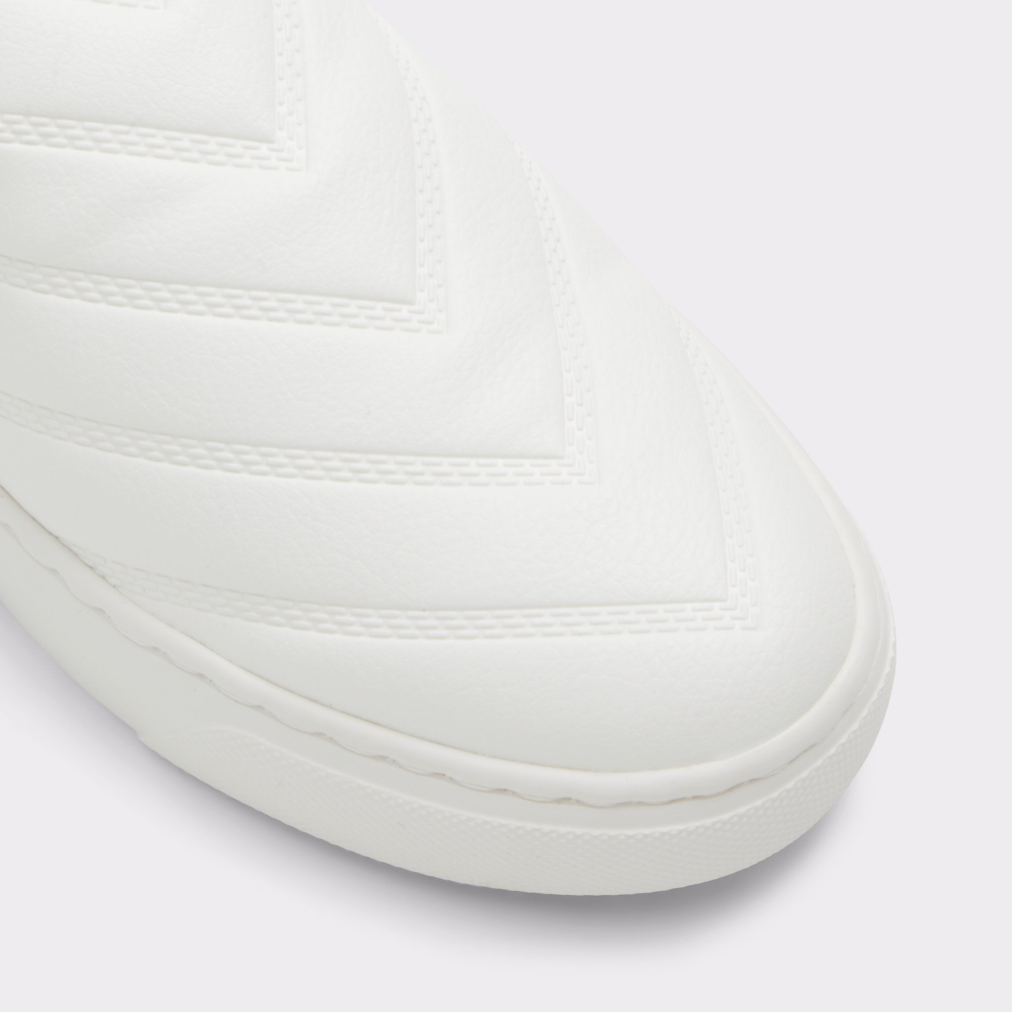 Crendann White Women Slip on sneakers