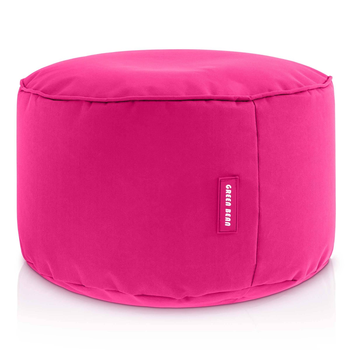 Groene Bonen Zitzak Kruk 45x25cm met EPS-korrelvulling - Voetenbank Voetkussen Zitpoef voor Zitzakken - Vloerkussen voor Kinderen en Volwassenen - Voetsteun Zitkussen Zitkruk Roze