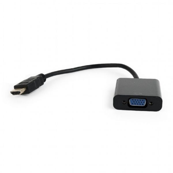 Gembird Adaptador HDMI to VGA M/F   Audio Mini - A-HDMI-VGA-03