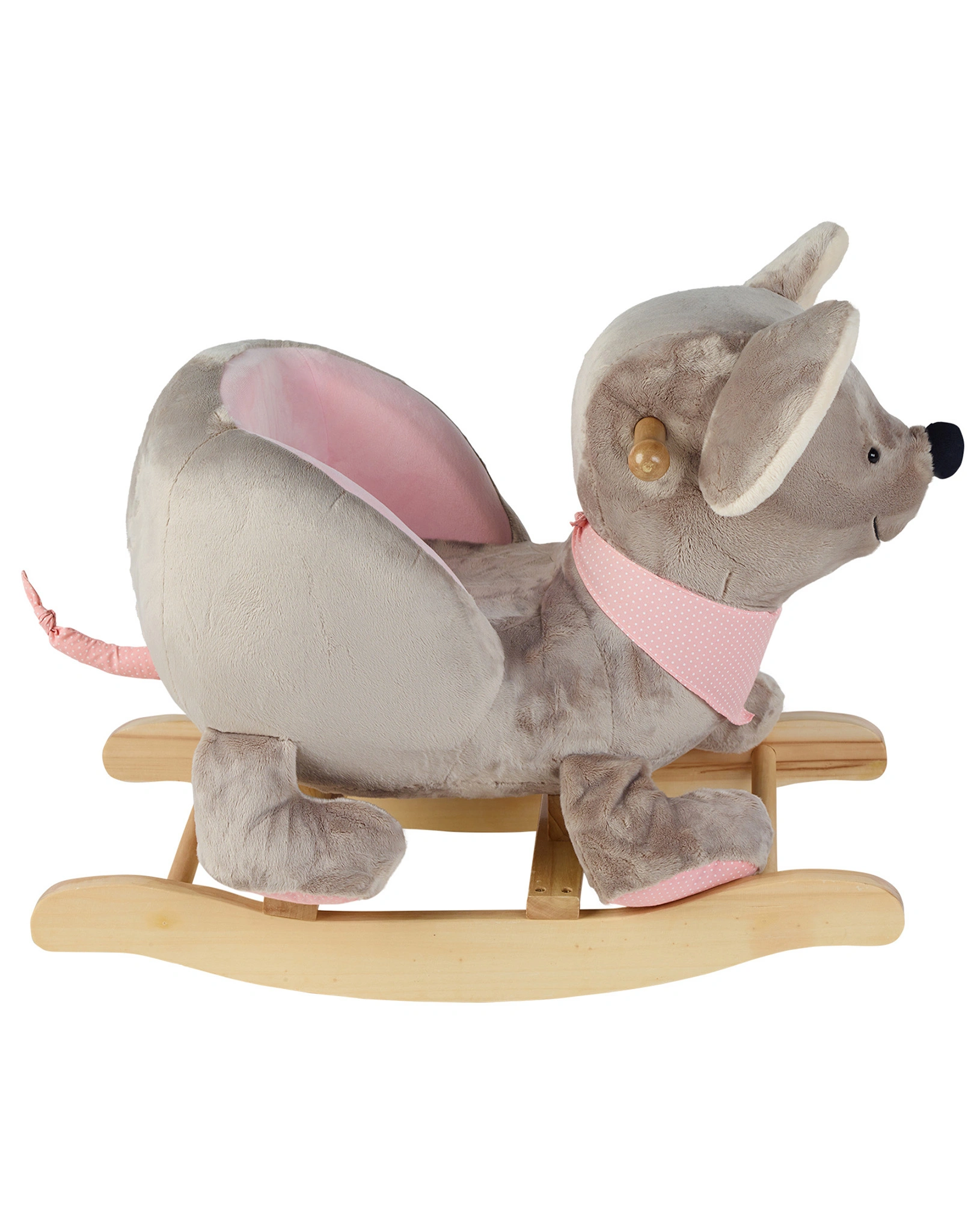 Schaukeltier MABEL MAUS (63x35x47) in rosa