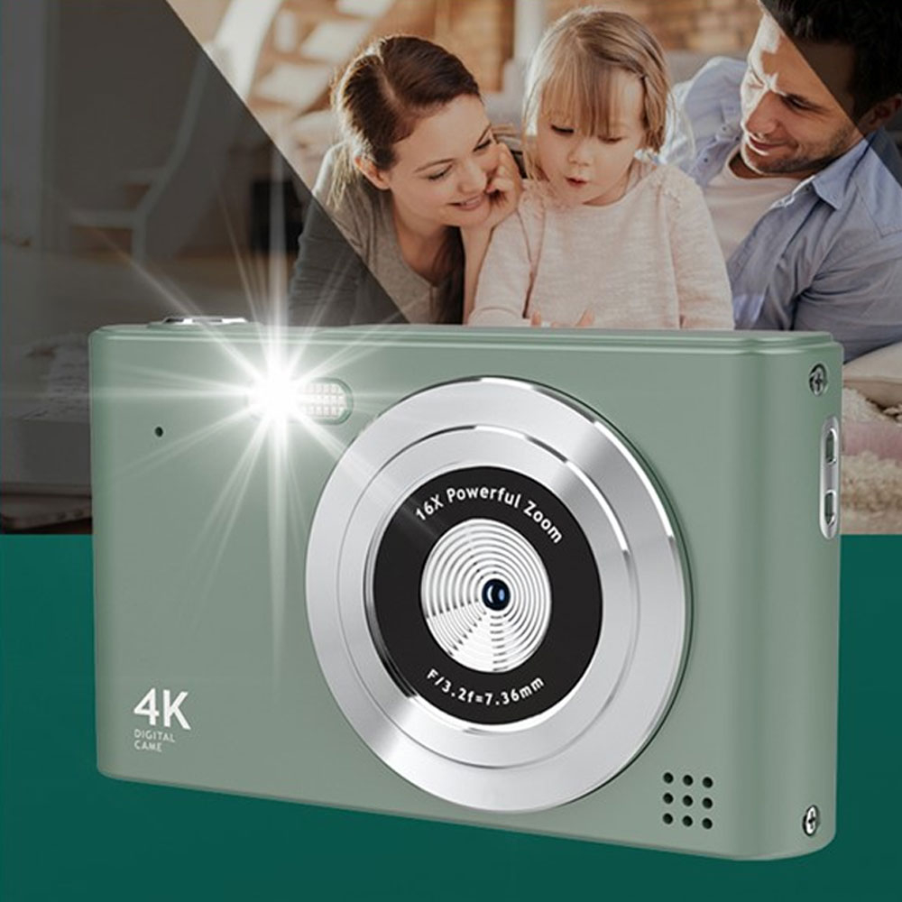 48MP 4K Kamera Fotoapparat Digitalkamera 16-fach Digital Zoom LED Licht 2.4
