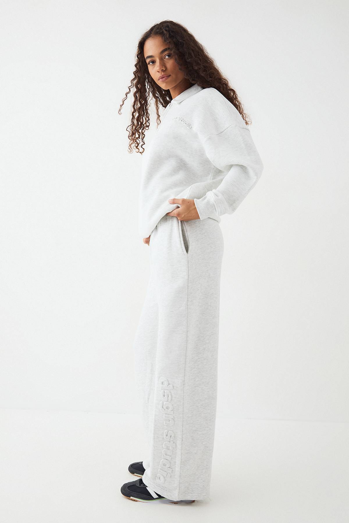 Jogging Jambe Large Gaufré DSGN Studio