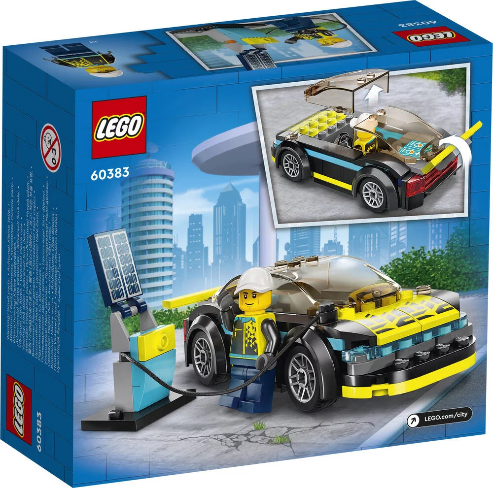 LEGO®CITY 60383 - LA VOITURE DE SPORT ELECTRIQUE