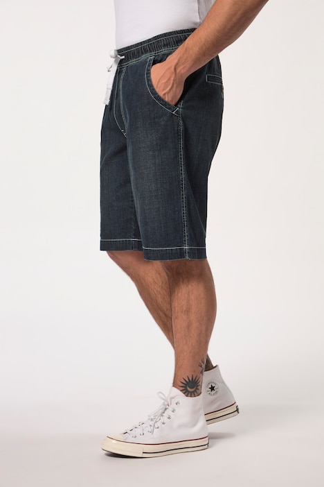 Bermuda, Jeanslook, 4-Pocket, Relaxed Fit