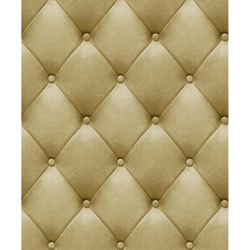 Dutch Wallcoverings Vliesbehang Artifice kapiton - oker - 10,05m x 53cm