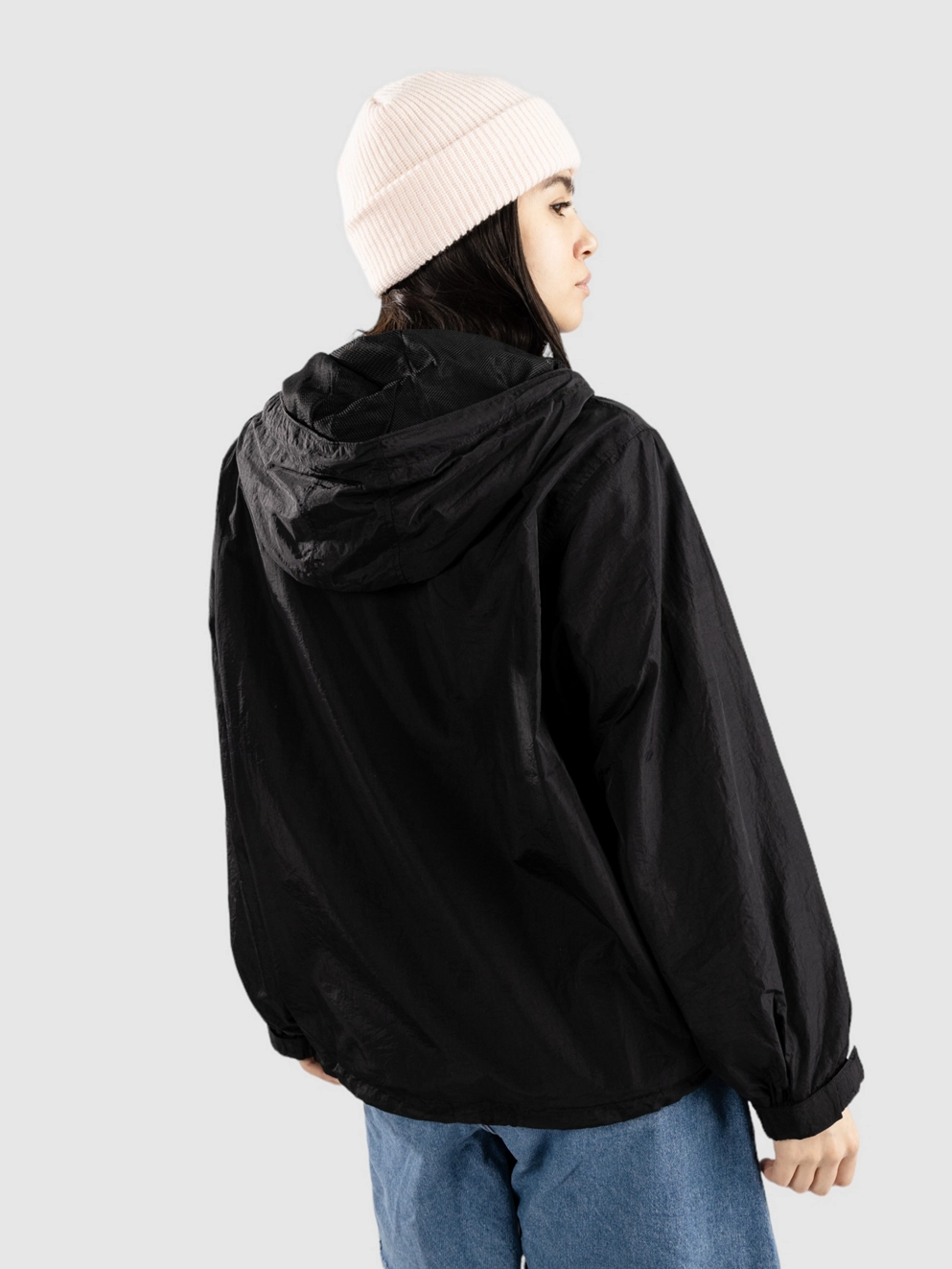 Blue Tomato Retro Windbreaker black