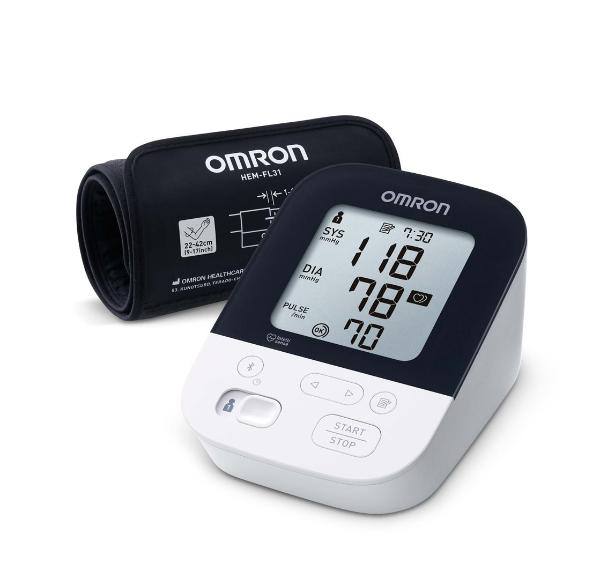 OMRON Blutdruckmessgerät Oberarm M4<br>1 Stück, Intelli IT mit Omron Connect App inklusive Gratisservice
