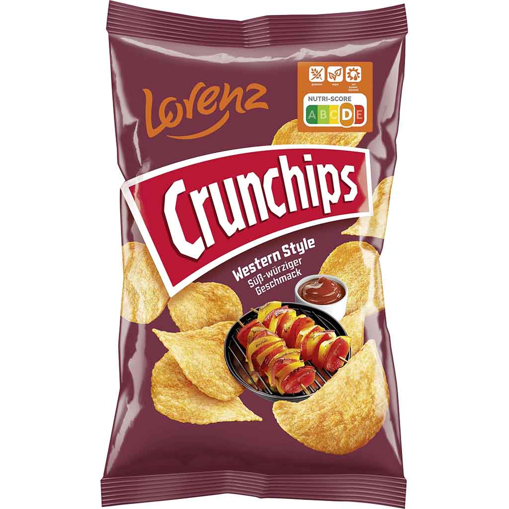 Lorenz Crunchips Western Style 150g MHD:7.5.25