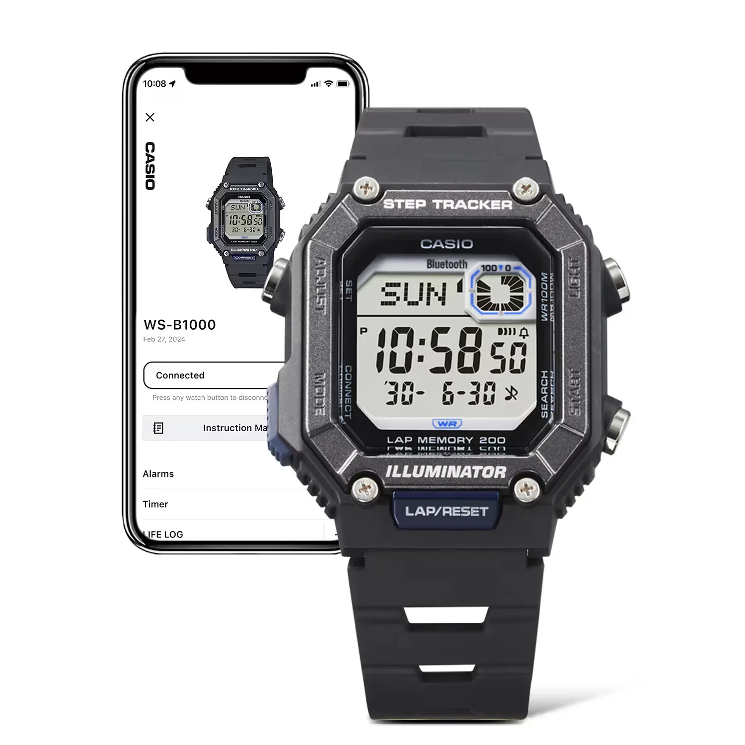 Casio Timeless WS-B1000-1AVEF