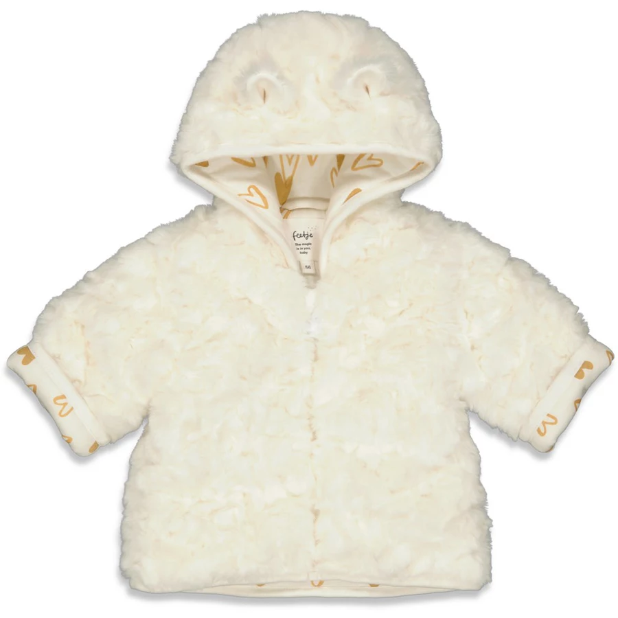 Feetje Teddyjacke Forever Offwhite