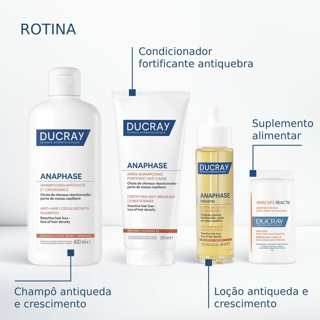 Ducray Anaphase Creastim Loção Antiqueda e Crescimento 60ml - 60ml