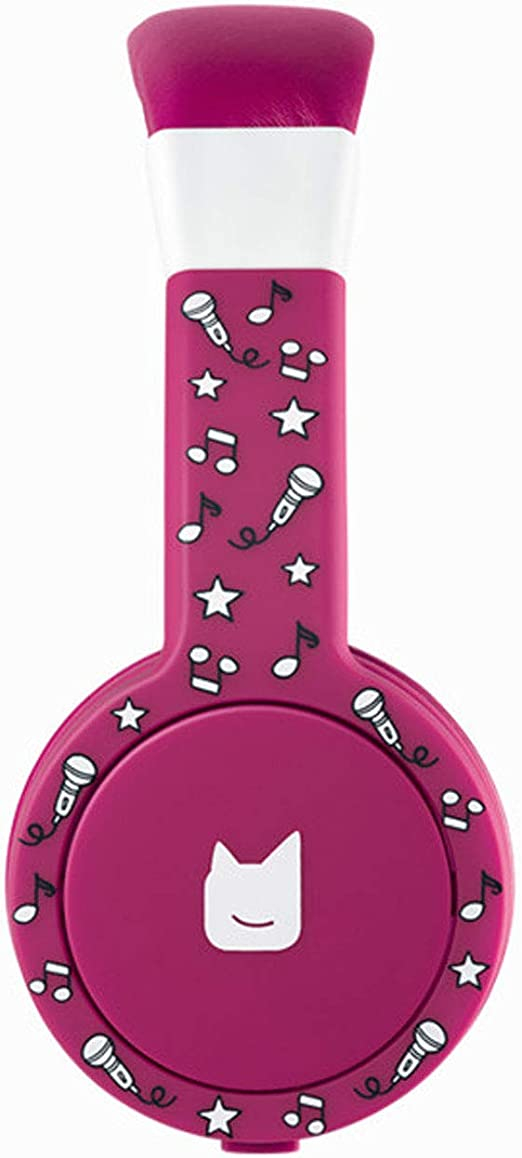 Tonie-Lauscher Kinder On-Ear Kopfhörer 85dB Begrenzte Lautstärke 3.5mm Klinken Headset (04-0036) - Beere (Lila)
