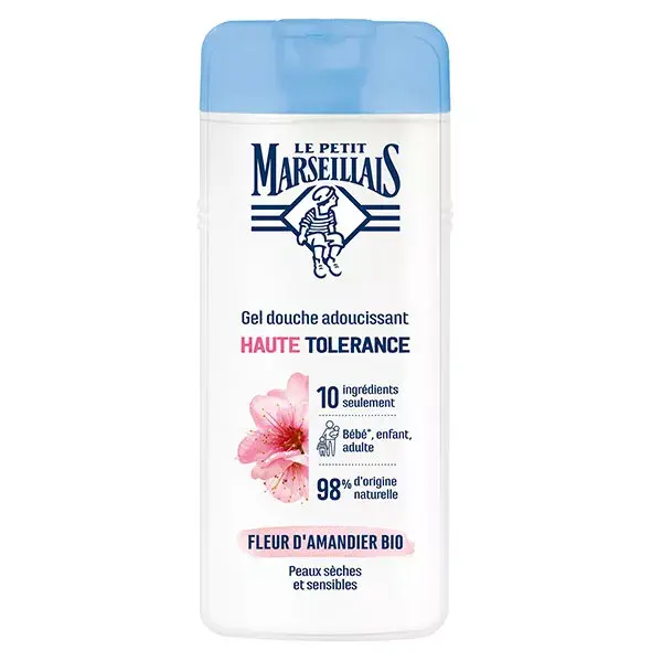 Le Petit Marseillais Douche Gel Haute Tolérance Fleur d'Amandier Bio 400ml