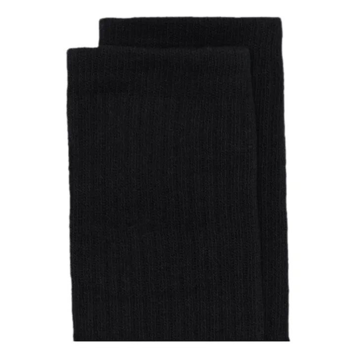 Hemen Biarritz Chaussettes Coton Bio | Noir