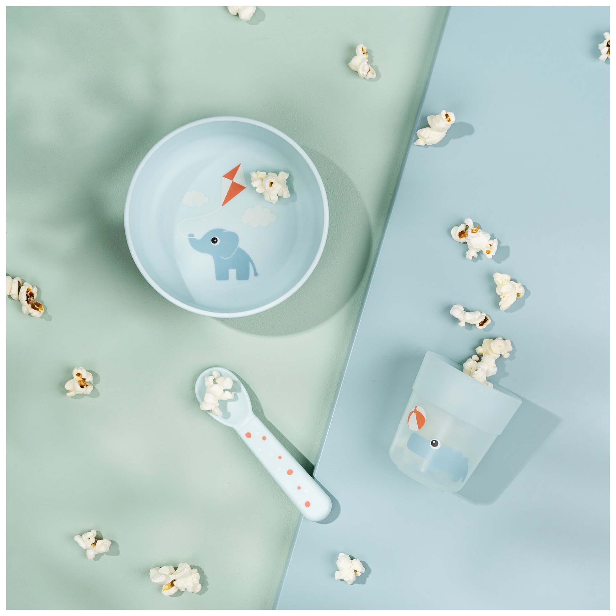 Done by Deer Playground First Meal eetset blauw