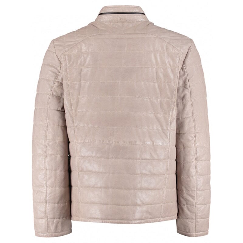 Donders leren heren jas 52290 stone