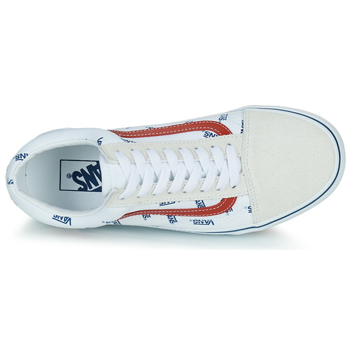 Vans - OLD SKOOL - Blanc / Bleu
