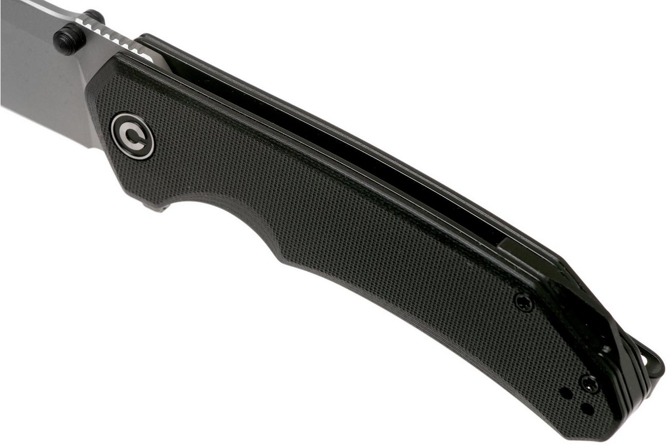 Civivi Brazen C2102C Droppoint Black, Stonewashed zakmes